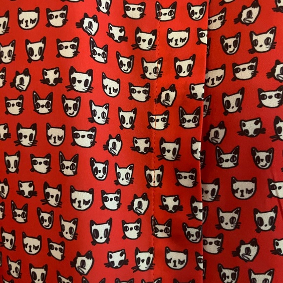 COPY - Eloquii Cat Print Top - Size 26 - PLUS - Picture 5 of 9